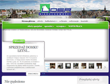 Tablet Screenshot of mieszkania-gdynia.com